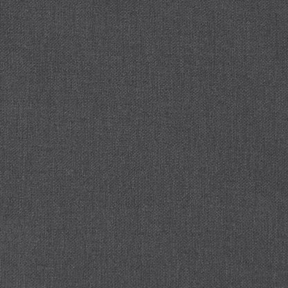 Hochlehner-Auflagen 2 Stk. Melange Anthrazit 120x50x7cm Stoff