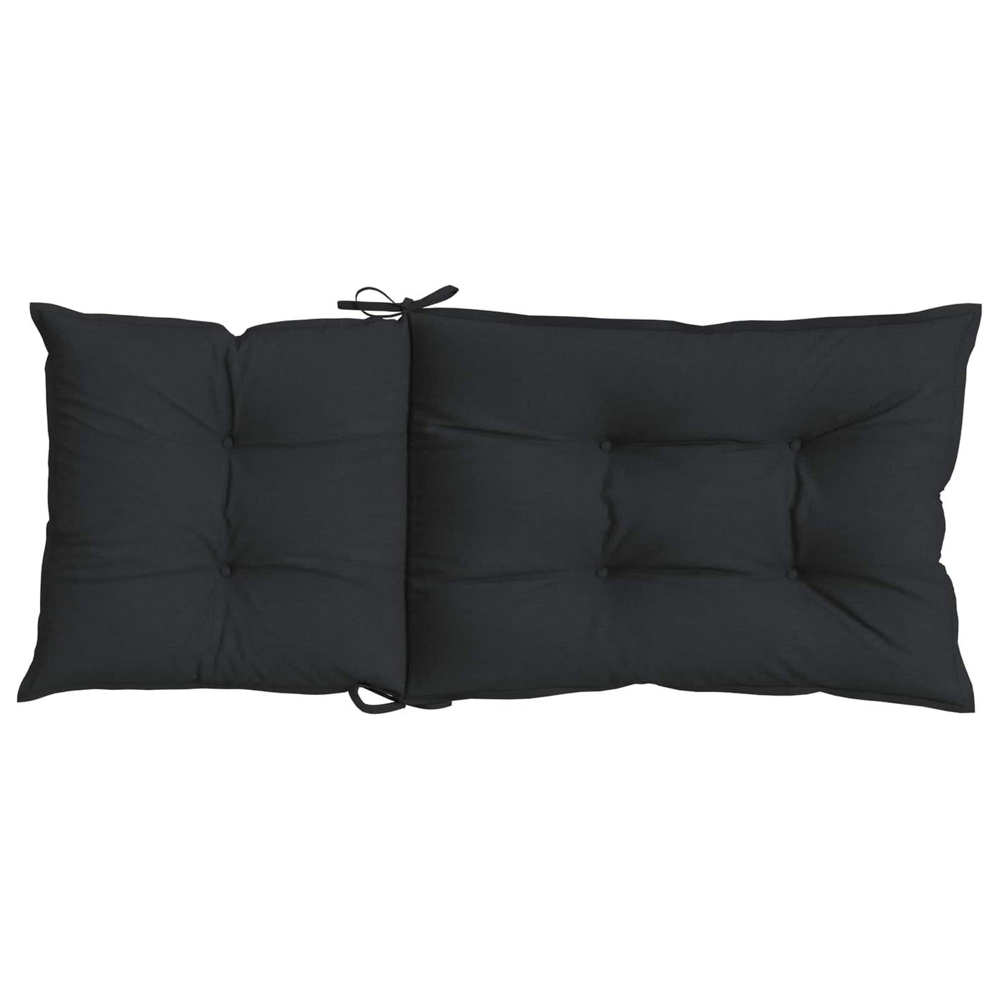 Set Hochlehner-Stuhlkissen 4 pcs Melange Schwarz