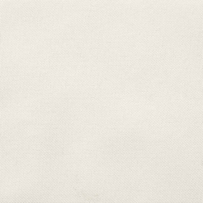 Sonnenliegen-Auflage Melange Creme 186x58x4 cm Stoff