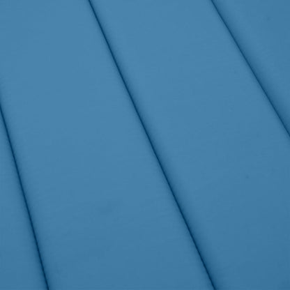 Sonnenliegen-Auflage Melange Blau 186x58x4 cm Stoff