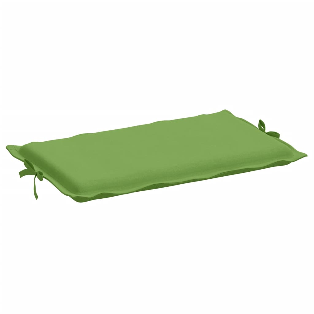 Coussin pour transat vert mélangé 186x58x3 cm tissu