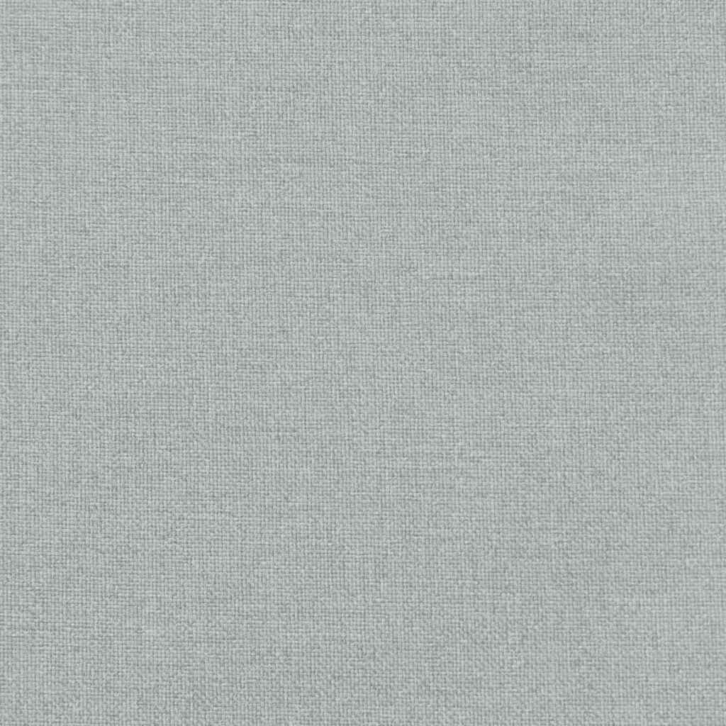 Liegestuhl-Auflage Melange Hellgrau (75+105) x 50 x 4 cm Stoff
