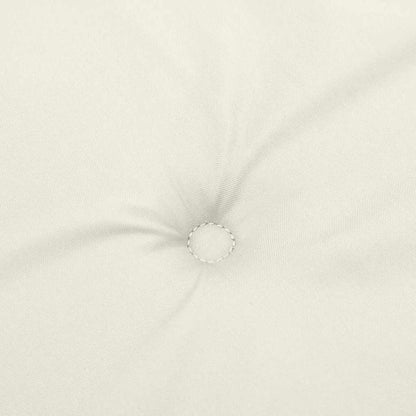 Liegestuhl-Auflage Melange Creme (75+105) x 50 x 4 cm Stoff