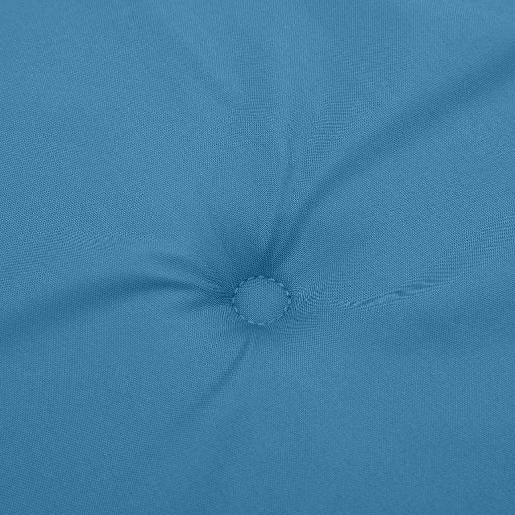 Liegestuhl-Auflage Melange Blau (75+105) x 50 x 4 cm Stoff