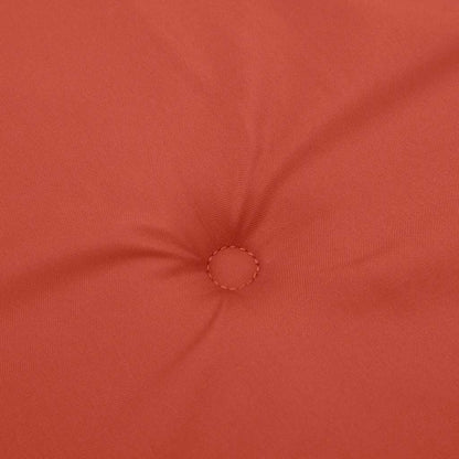 Liegestuhl-Auflage Melange Rot (75+105) x 50 x 4 cm Stoff