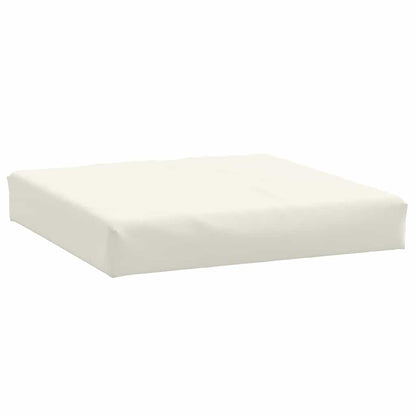 Palettenkissen 3-tlg. Melange Creme Stoff