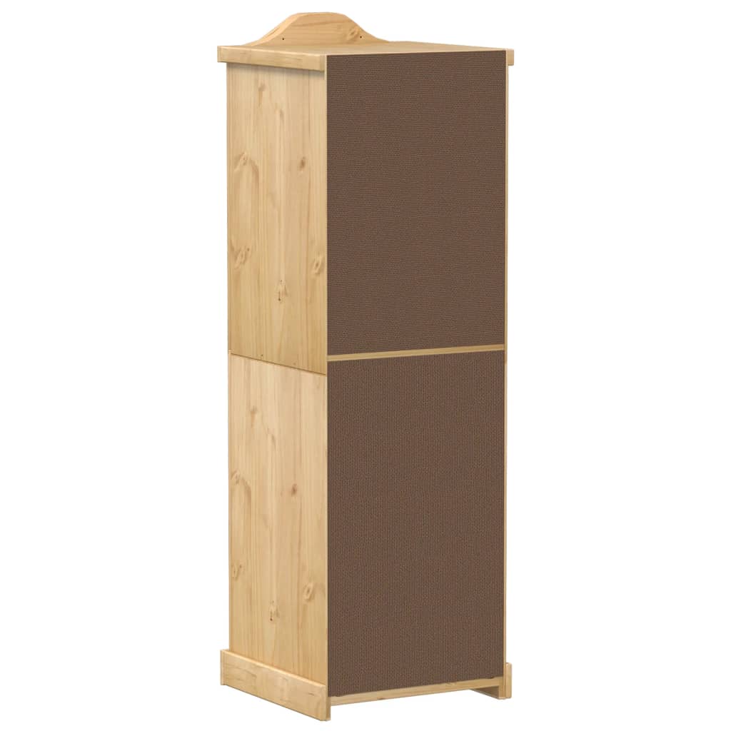 Armoire Corona 55x52x170 cm en bois de pin massif