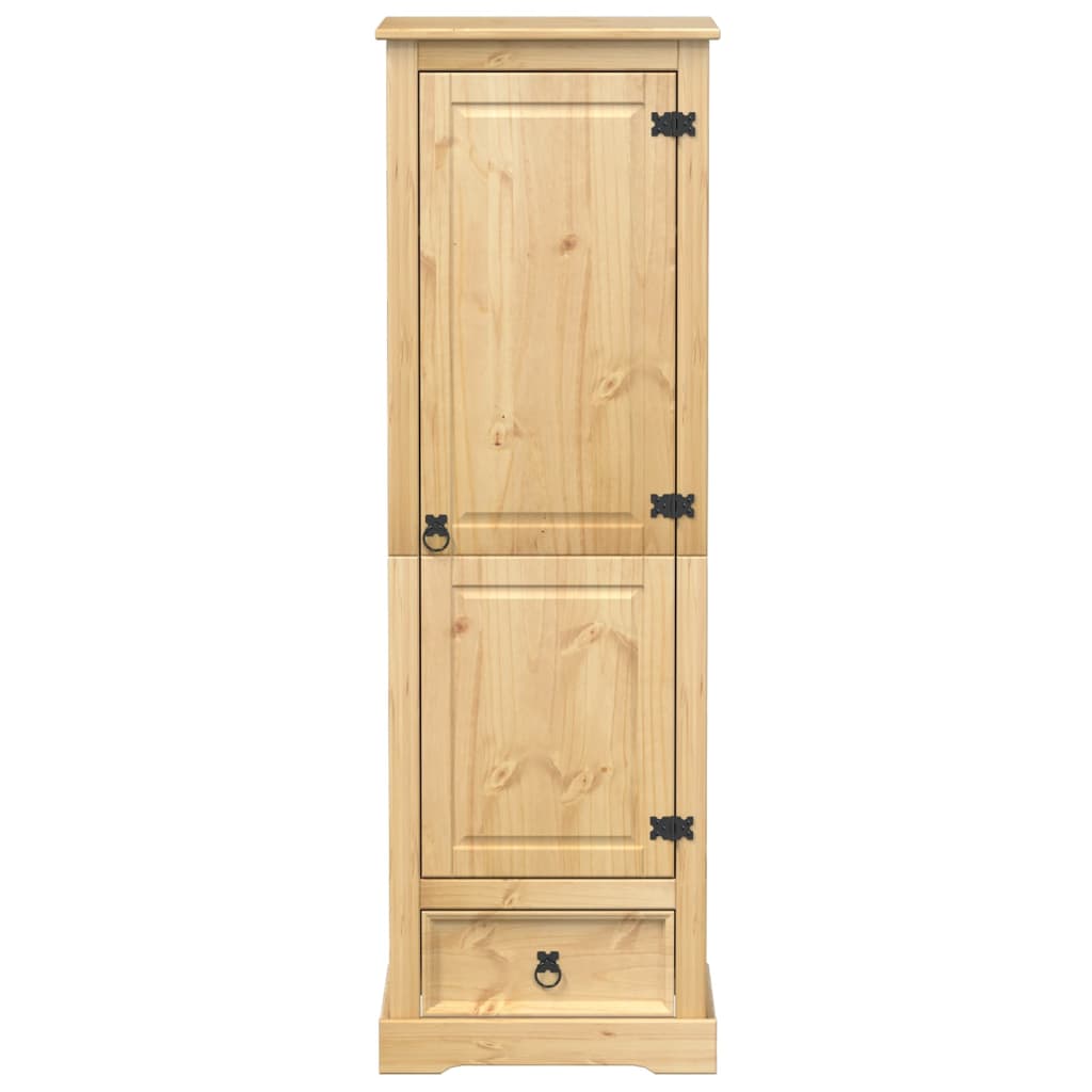 Armoire Corona 55x50x170 cm en bois de pin massif