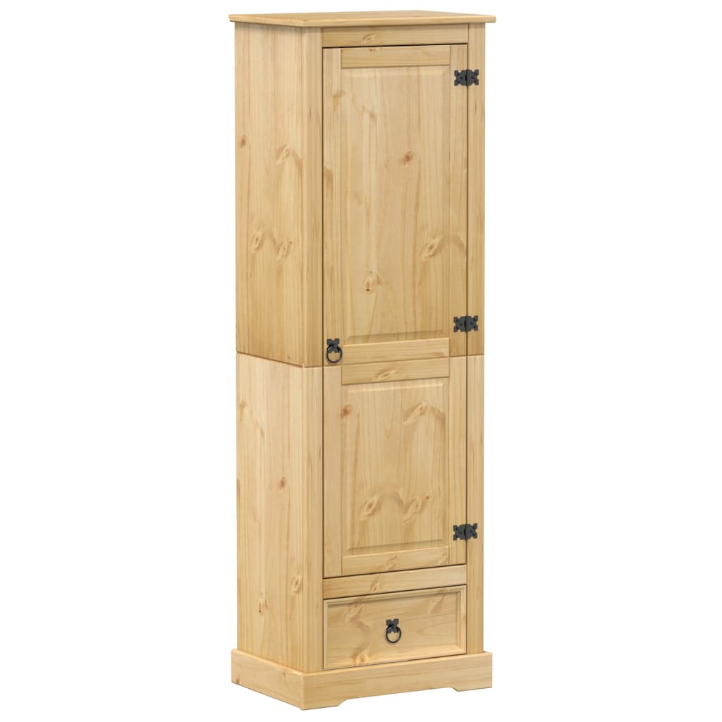 Wardrobe Corona 55x38x170 cm solid pine wood