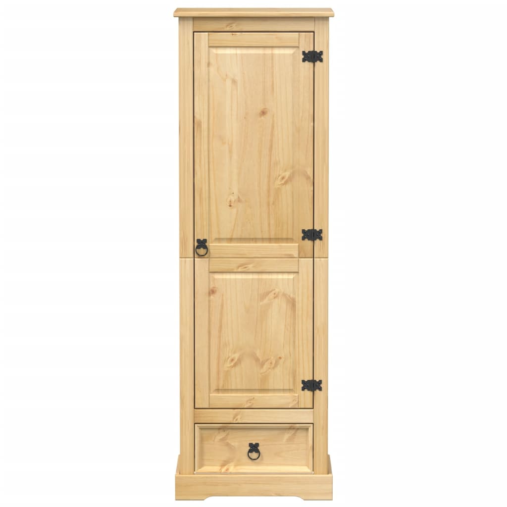 Wardrobe Corona 55x38x170 cm solid pine wood