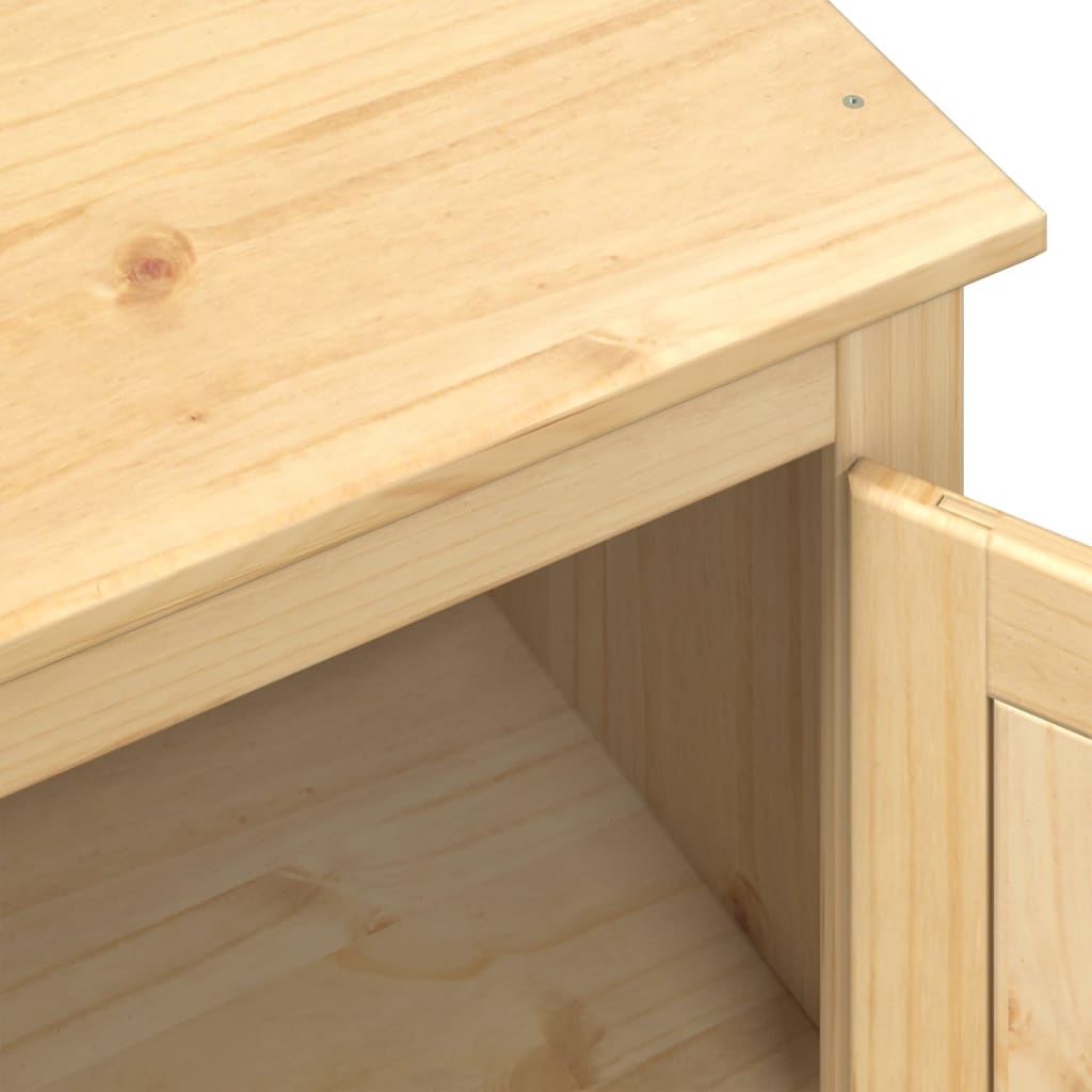 Wardrobe Corona 55x38x170 cm solid pine wood