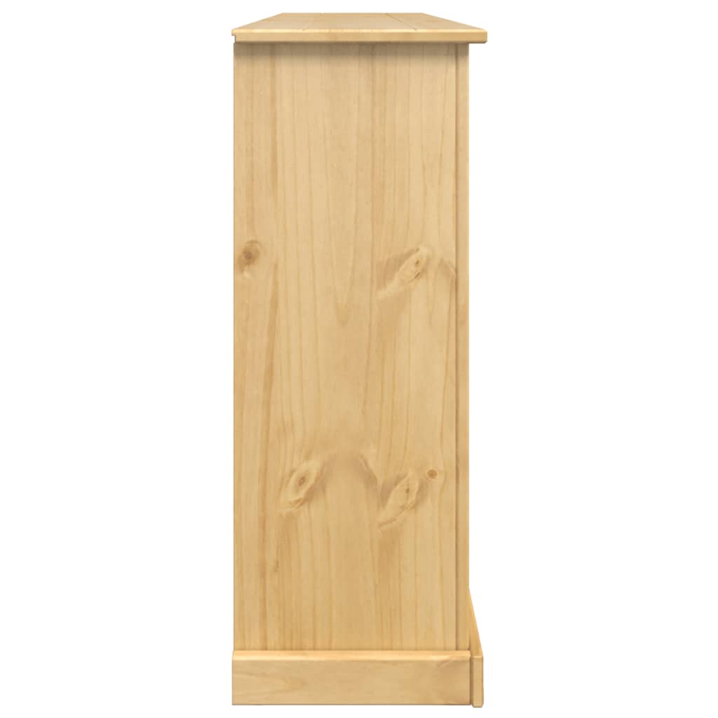 Shoe cabinet Corona 99x32x85 cm solid pine