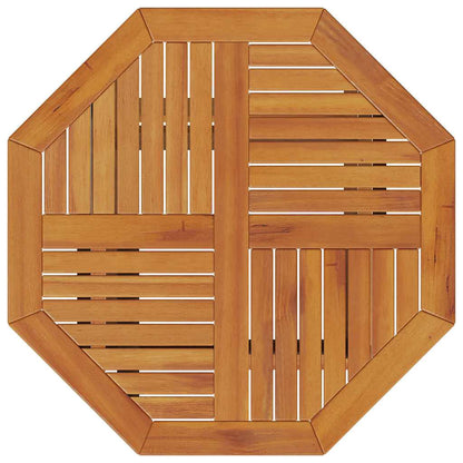 Gartentisch Klappbar Ø70x75 cm Massivholz Akazie