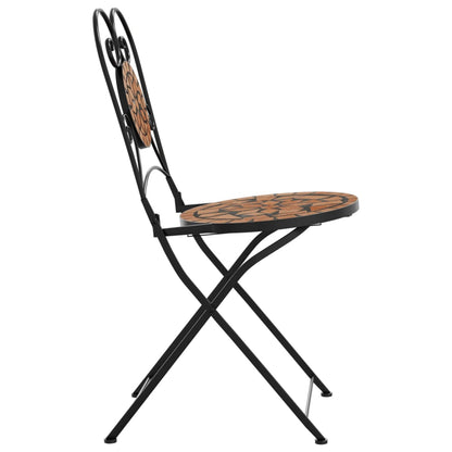 Klappstühle 2 Stück Terrakotta Keramik