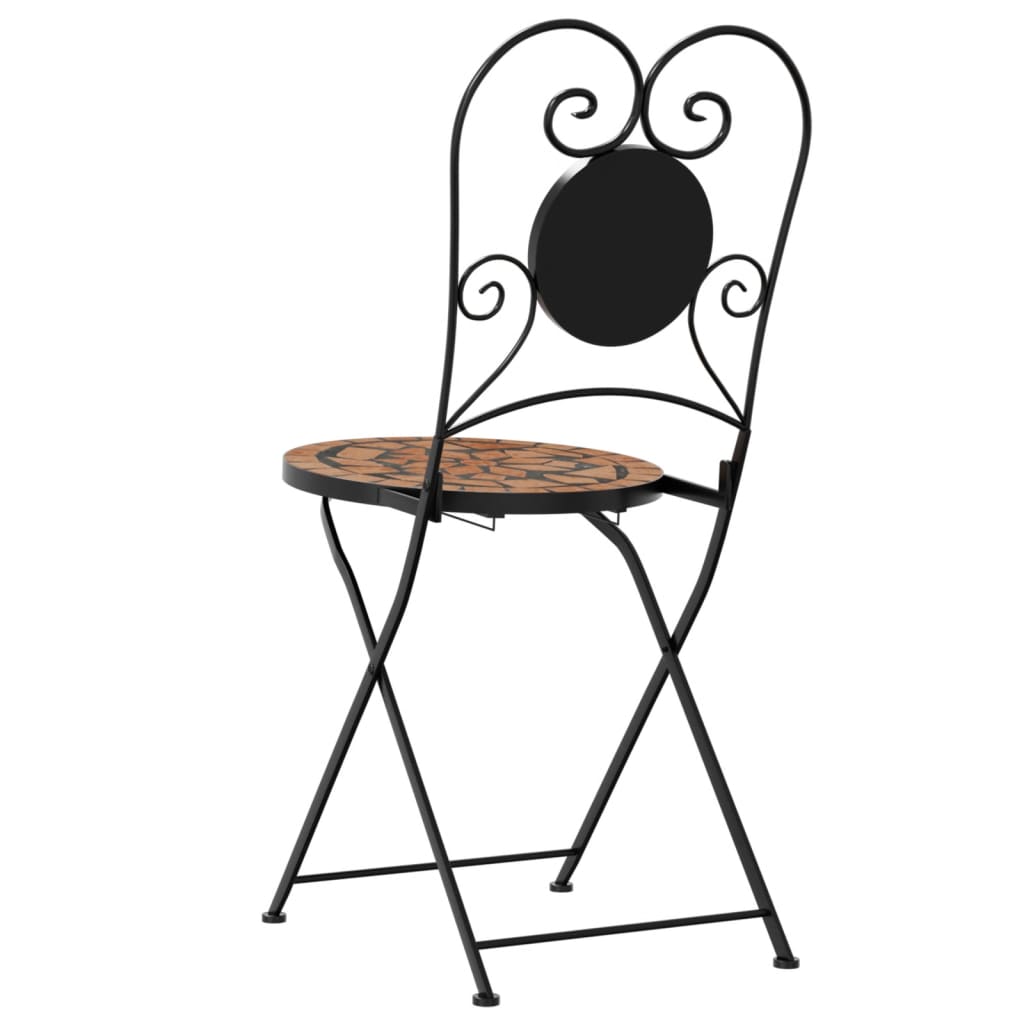Klappstühle 2 Stück Terrakotta Keramik