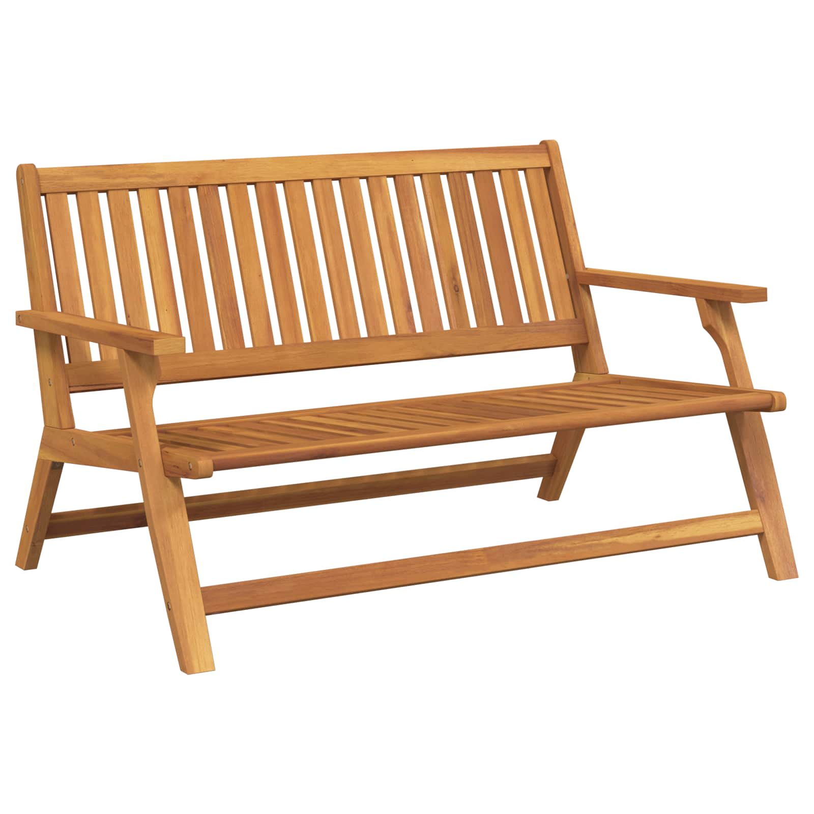 Relax Bank Braun 122 x 78 x 73 cm Massivholz Akazie