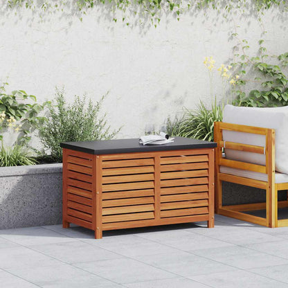 Gartenbox 90x48x55 cm Massivholz Eukalyptus