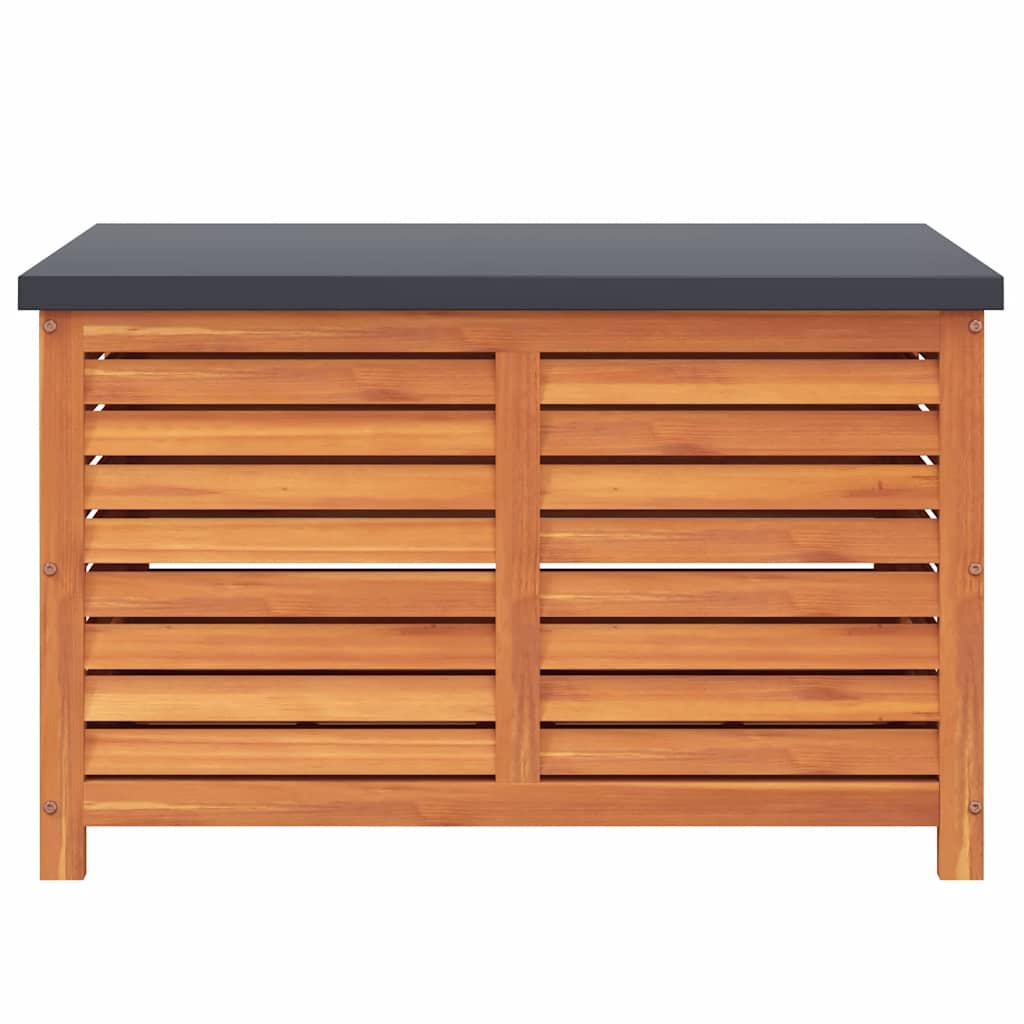 Gartenbox 90x48x55 cm Massivholz Eukalyptus