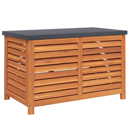 Gartenbox 90x48x55 cm Massivholz Eukalyptus