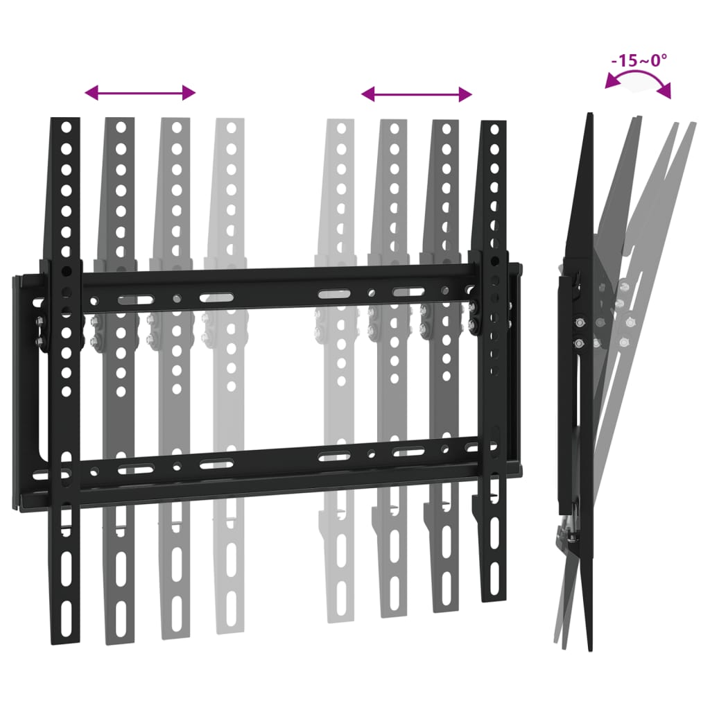 Support mural TV écran 26-63 pouces Max VESA 400x400 mm 30kg