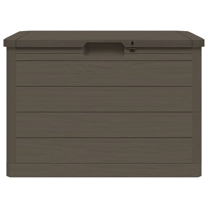 Outdoor-Kissenbox Braun 77,5x44,5x53 cm Polypropylen