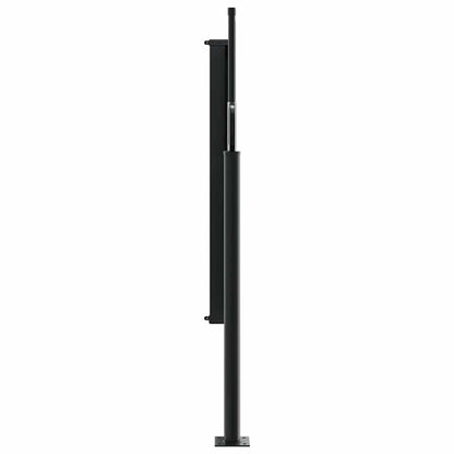 Seitenmarkise Ausziehbar Braun 117x300 cm