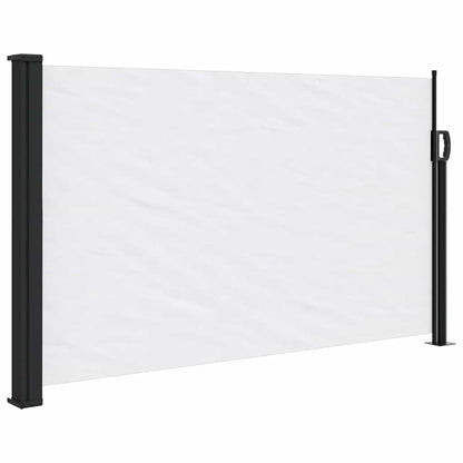 Seitenmarkise Ausziehbar Weiß 117x300 cm