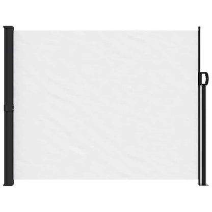 Seitenmarkise Ausziehbar Weiß 170x300 cm
