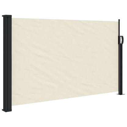 Seitenmarkise Ausziehbar Creme 120x500 cm