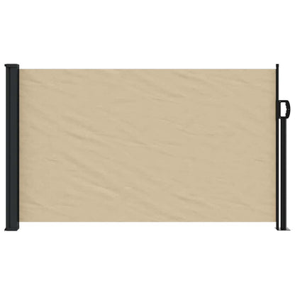 Seitenmarkise Ausziehbar Beige 120x500 cm