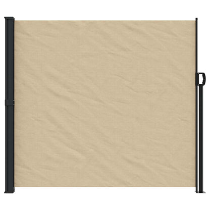 Seitenmarkise Ausziehbar Beige 180x500 cm