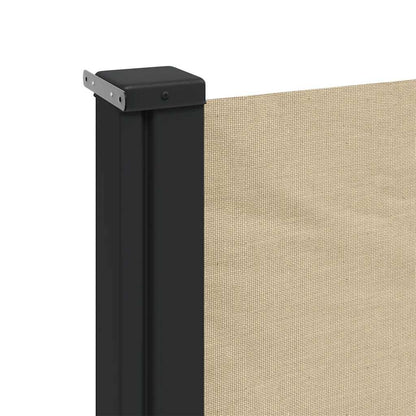 Seitenmarkise Ausziehbar Beige 180x500 cm