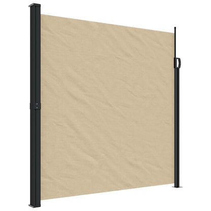 Seitenmarkise Ausziehbar Beige 200x500 cm