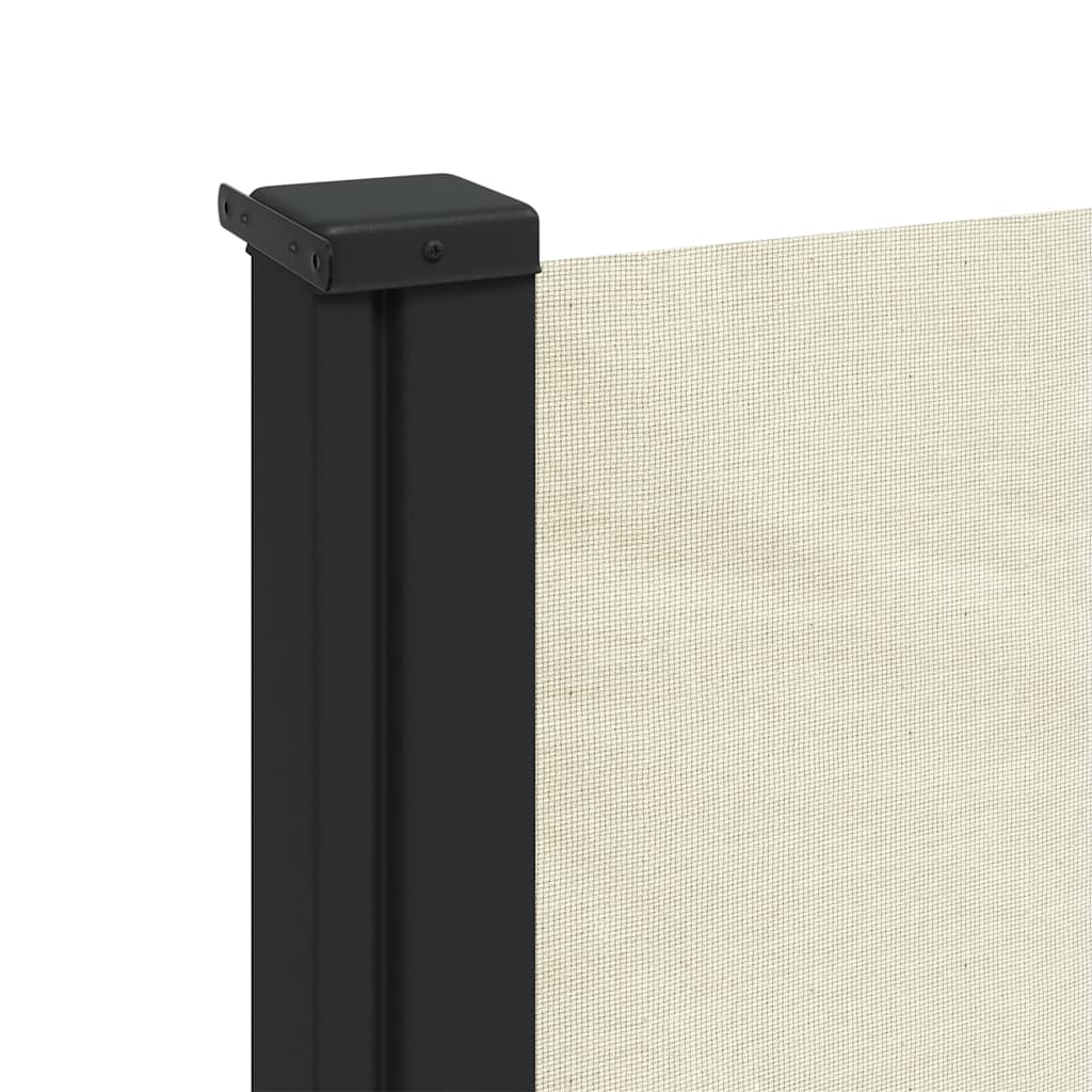 Seitenmarkise Ausziehbar Creme 120x600 cm