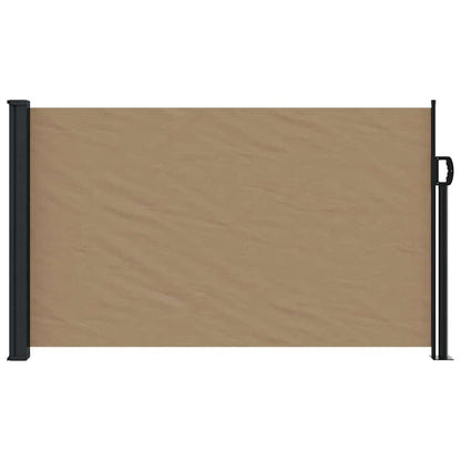 Seitenmarkise Ausziehbar Taupe 120x600 cm