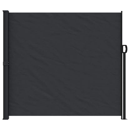 Seitenmarkise Ausziehbar Schwarz 180x600 cm