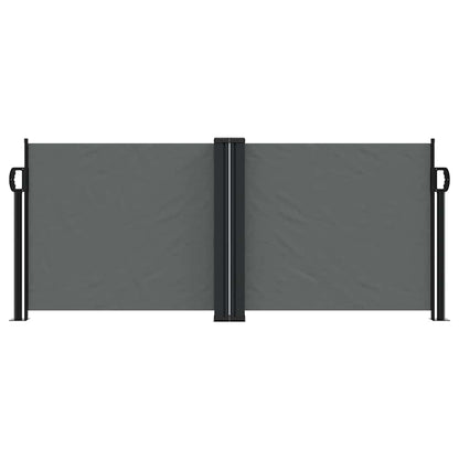 Seitenmarkise Ausziehbar Anthrazit 100x600 cm