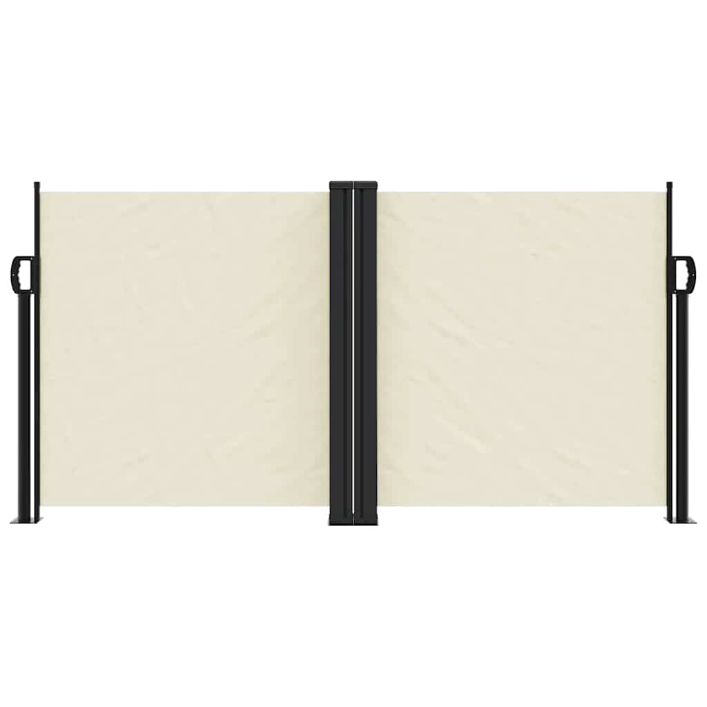 Seitenmarkise Ausziehbar Creme 120x600 cm