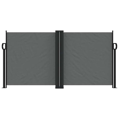 Seitenmarkise Ausziehbar Anthrazit 120x600 cm