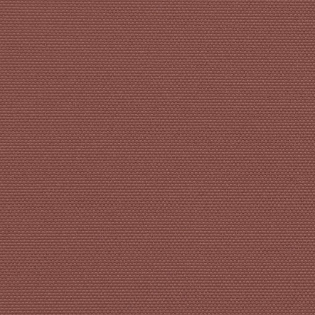 Seitenmarkise Ausziehbar Braun 140x1000 cm