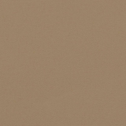Seitenmarkise Ausziehbar Taupe 140x1200 cm