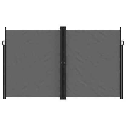Seitenmarkise Ausziehbar Anthrazit 200x1200 cm