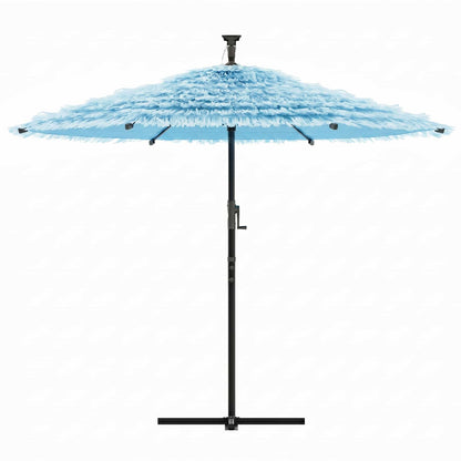 Sonnenschirm mit Stahlmast Blau 269x269x235 cm