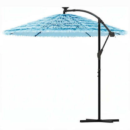 Sonnenschirm mit Stahlmast Blau 290x290x238 cm