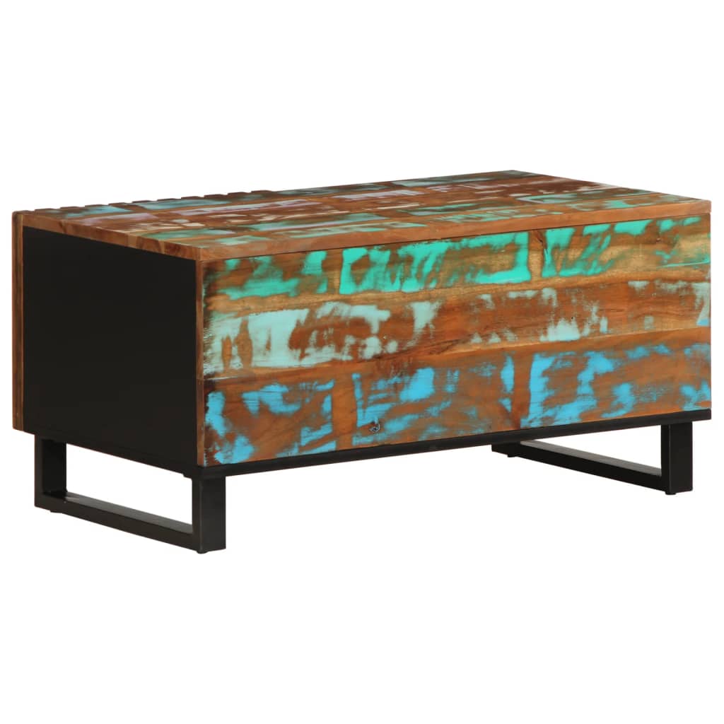 Table basse 80x51x40 cm en bois d'acacia massif