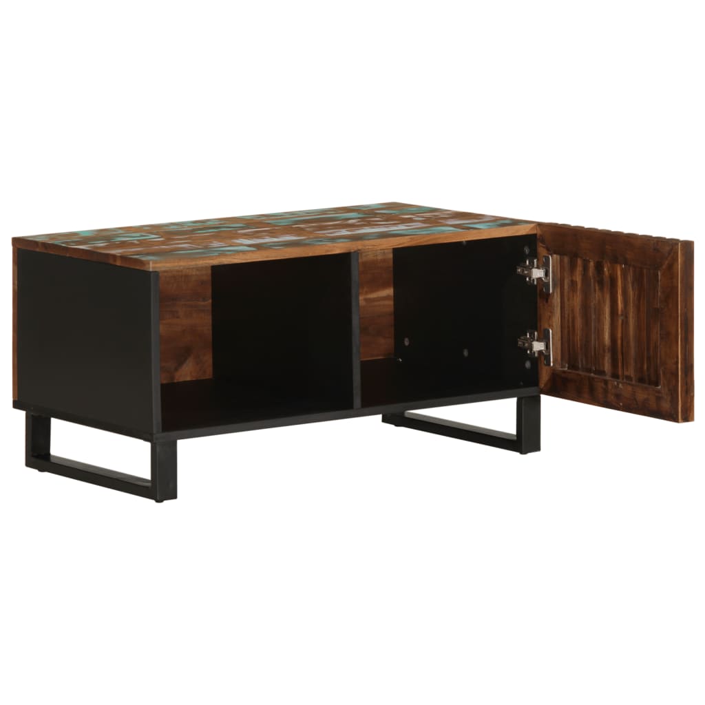 Table basse 80x51x40 cm en bois d'acacia massif