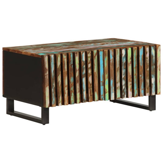 Table basse 80x51x40 cm en bois d'acacia massif