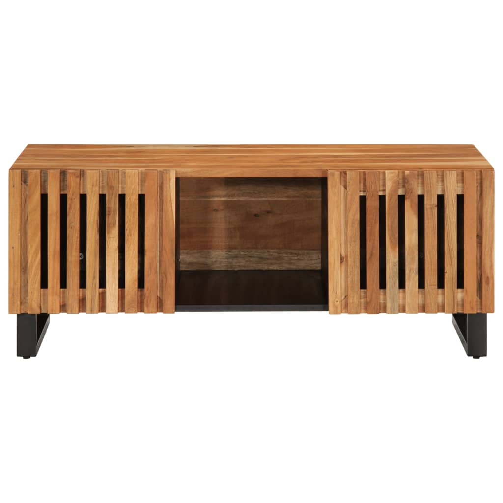 Table basse 100x55x40 cm en bois d'acacia massif