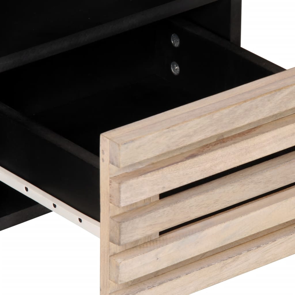 TV-Schrank 100x34x46 cm Massivholz Mango