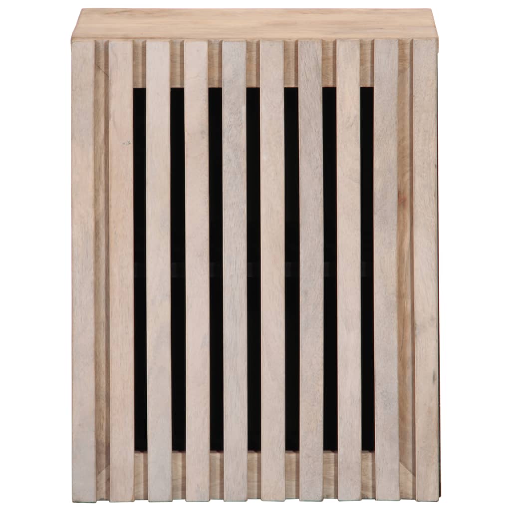 Bad-Wandschrank 38x34x48 cm Massivholz Mango